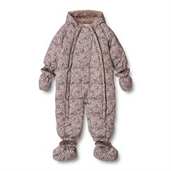 Wheat Puffer baby suit Edem - Pale lilac berries